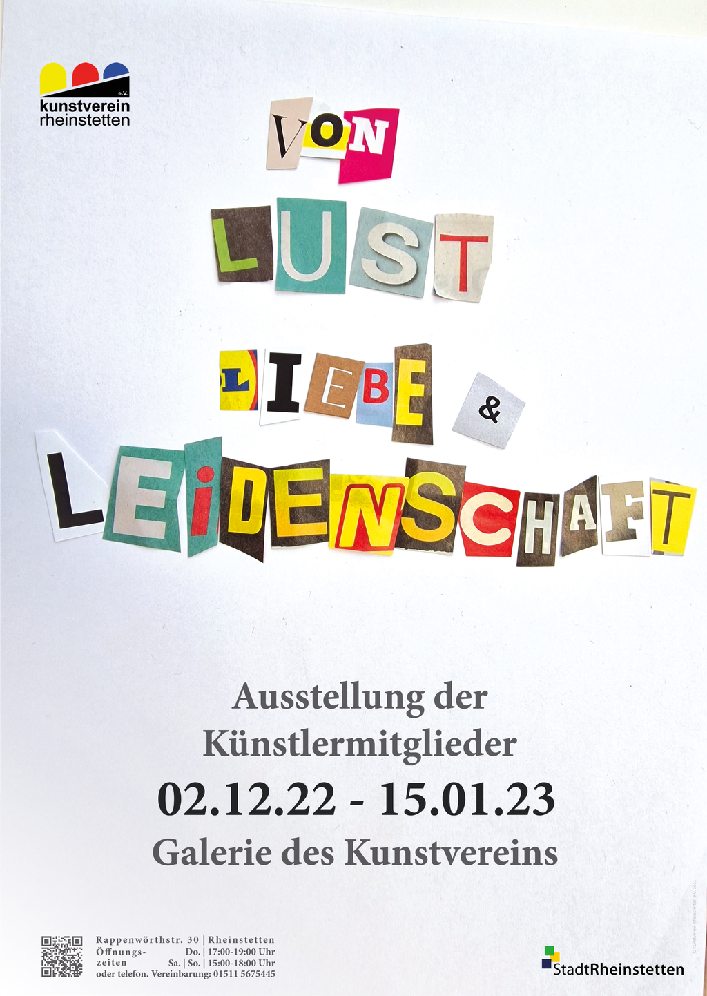 Einladung Ausstellung Von Lust, Liebe & Leidenschaft