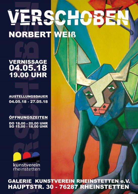 Ausstellung von Norbert Weiß im Kunstverein Rheinstetten