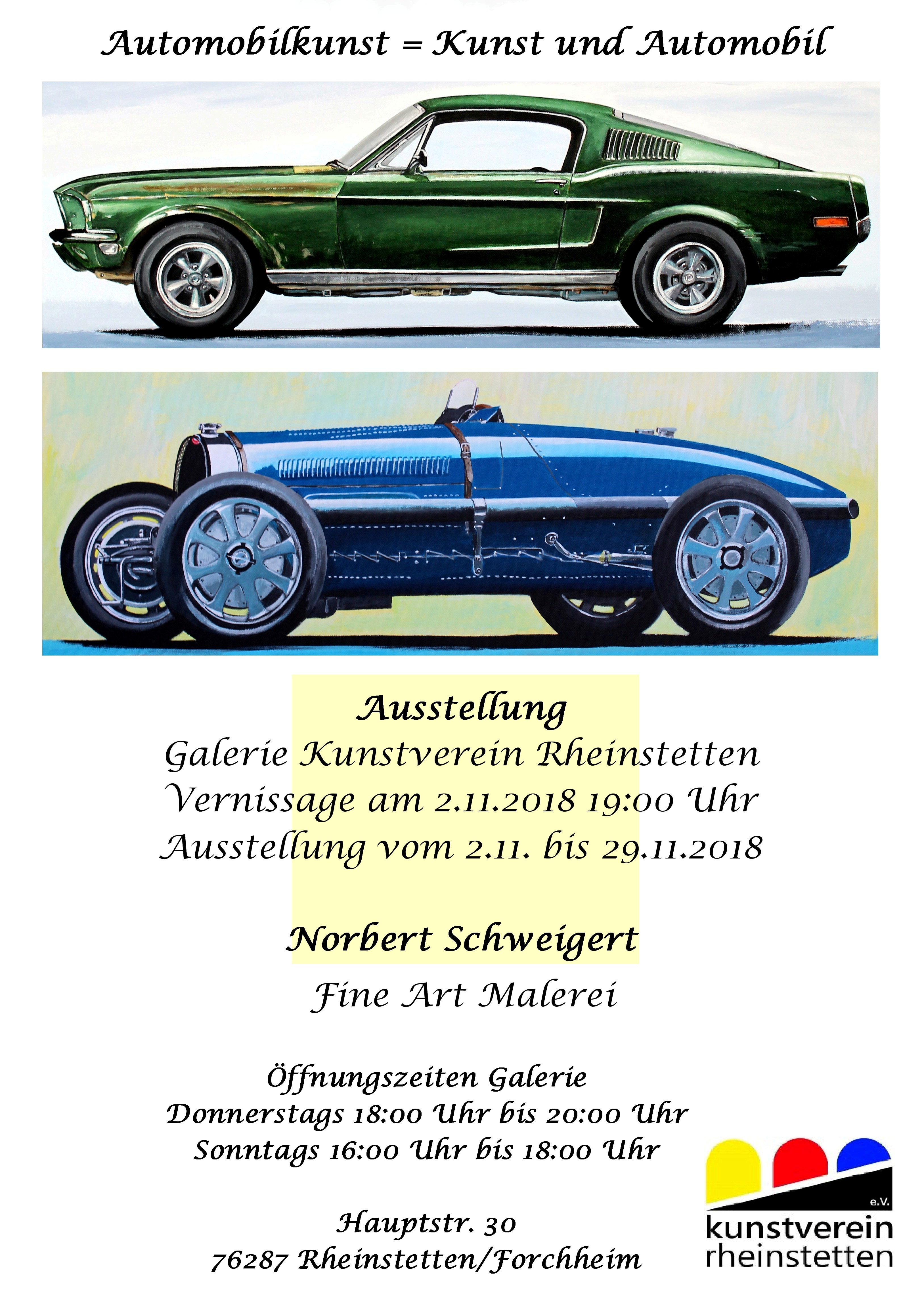 Ausstellung von Norbert Schweigert