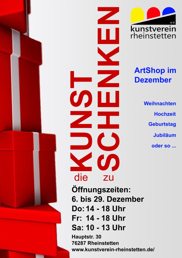 ArtShop Kunstverein Rheinstetten